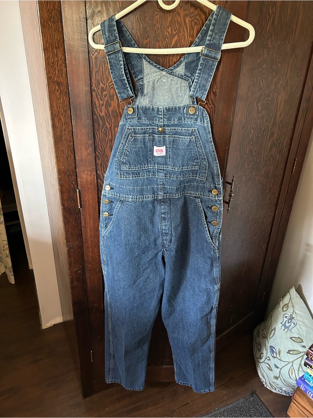 Women's Vintage Denim Overalls